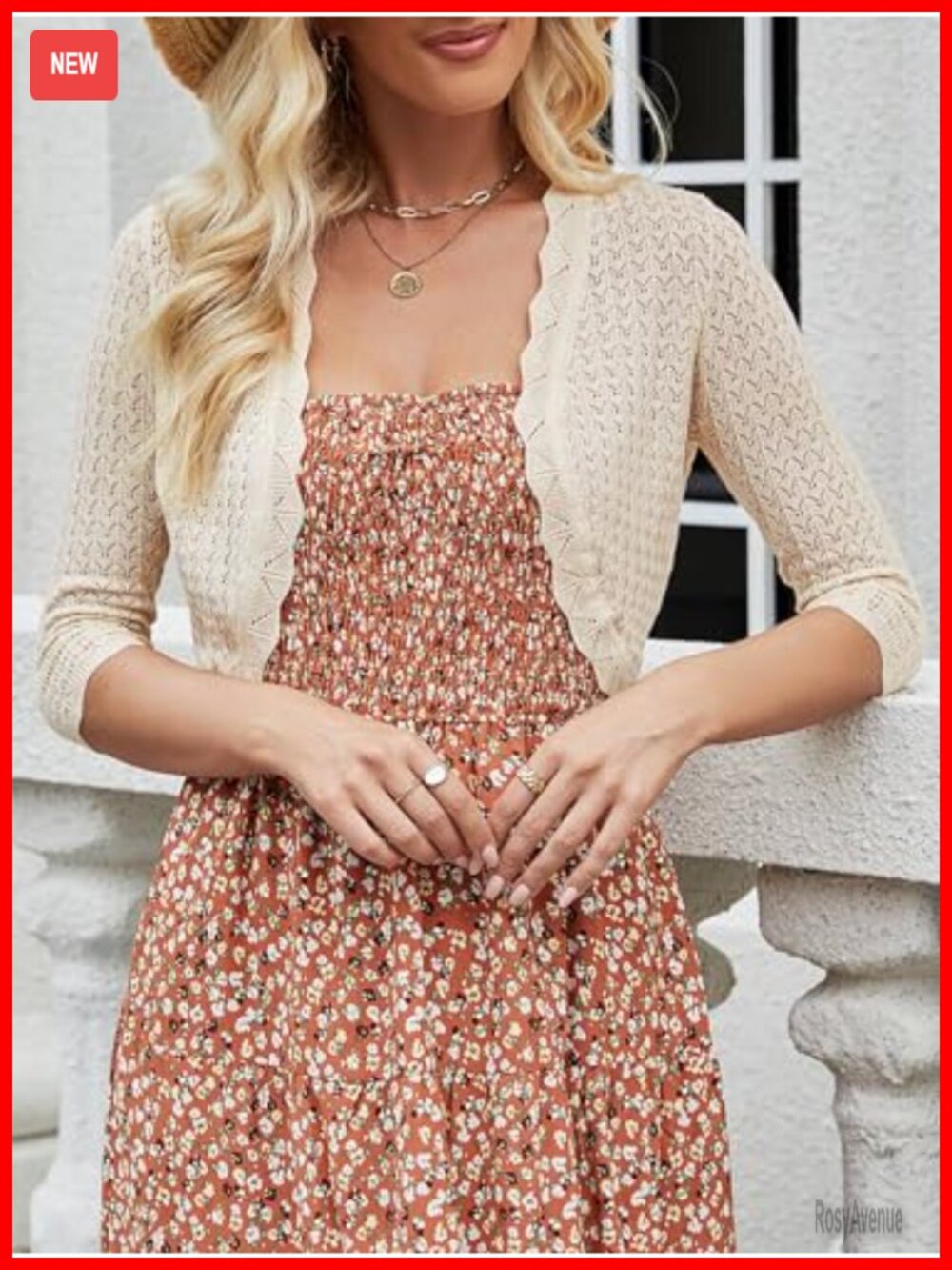 Women's Bolero Shrug Cropped Cardigan Knit Sweaters Open Front Casual Elegant - Picture 3 of 7